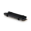AXAGON CLR-M2L6 Chłodnica aluminiowa pasywna do dysku M.2 SSD, ALU korpus silikonowe podkładki termiczne, wysokość 6mm
