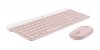 Logitech Zestaw MK470 Bezprzewodowa klawiatura i mysz Różowy US 920-011322