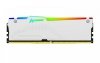 Kingston Pamięć DDR5 Fury Beast RGB 16GB(1*16GB)/6000 CL36 biała