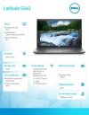 Dell Notebook Latitude 5540 Win11Pro i5-1335U/16GB/512GB SSD/15.6 FHD/Integrated/FgrPr & SmtCd/FHD/IR Cam/Mic/LTE 4G+BT/Backlit 