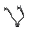 Neomounts Uchwyt biurkowy FPMA-D750DBLACK2 na 2 ekrany 10-32 cali 75x75-100x100 2-8kg h:20-51cm PIVOT 180 stopni
