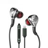 WEKOME Słuchawki przewodowe YC06 Blackin Series - HiFi Lightning Czarne