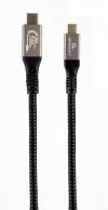 Gembird Kabel Premium USB-C 3.2 gen 2 20 Gbps 100W 1.5m PD
