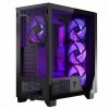MODECOM Obudowa komputerowa Volcano Perun Apex ARGB Midi czarna