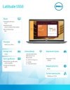 Dell Notebook Latitude 5550 Win11Pro Ultra 7 165U/16GB/512GB SSD Gen4/15.6 HD/Integrated/FgrPr&SmtCd/FHD/IR Cam/Mic/WLAN+BT/Back