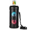 Media-Tech Głośnik PARTYBOX KEG BT MT3165 V2.0 Karaoke/Bluetooth 5.0+EDR/FM/MP3/MicroSD/USB/Equalizer/AUX/Jack 6.3/Pilot/Pasek/U