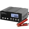 Qoltec Inteligentna mikroprocesorowa ładowarka 12V | 12.6V | 24V |Prostownik z funkcją naprawy do akumulatora AGM GEL LiFePO4 | 
