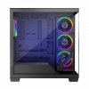 MODECOM Obudowa PC STELLAR 5F ARGB 10 Czarna