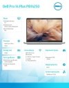 Dell Laptop Dell Pro 14 Plus PB14250 W11P U5 235U/16GB/512GB/14.0 FHD+/INT/FgrPr&SmtCd/FHD/IRCam/Mic/WWAN Ready+BT/BcklKb/3C/vPr
