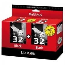 Lexmark Atrament/black 2x No32 f Z800 X5200 P9100 P910