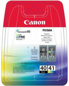 Canon Tusz PG-40+CL41 Twin Pack eol Black - 16 ml, 355s, Color - 12 ml, 308s