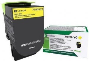 Lexmark Toner 71B2HY0 Yellow 3,5K CS417dn, CS517de, CX417de, CX517