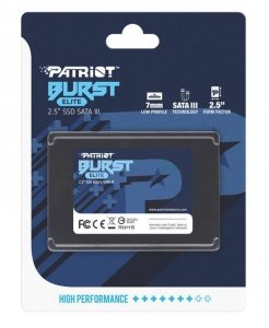 SSD Patriot Burst Elite 240GB 2.5 SATAIII TLC