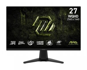 MSI Monitor MAG 275QF E20  27 cali/LED/WQHD/Flat/200Hz/Czarny