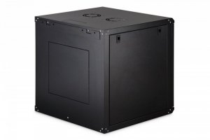Digitus Szafa sieciowa wisząca Dynamic 19 12U rack 607x600x600mm, drzwi szyba, czarna, niezłożona, 60kg
