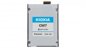 Kioxia Dysk SSD CM7-V 12800GB U.3 NVMe Gen.5 1x4 2x2 DWPD 3 3D TLC BiCS Flash Enterprise NVMe non-SED SIE PLP