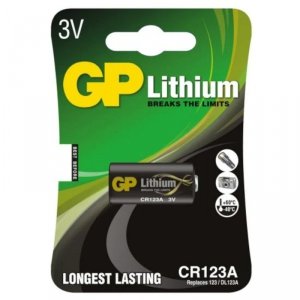 GP Battery Bateria CR123 (foto litowa) GP blister 1 szt.