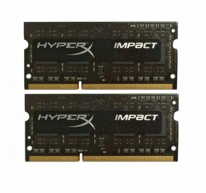 HyperX DDR3 SODIMM HyperX IMPACT BLACK 8GB/1866 (2*4GB) CL11 Low Voltage