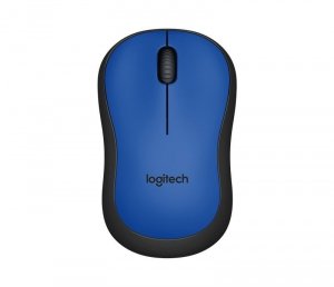 Logitech M220 Silent Mouse Niebieski    910-004879