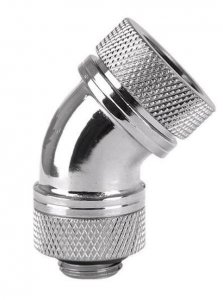 Thermaltake Pacific G1/4 x 16mm 45 złączka adapter kątowy - Chrome