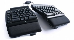 Matias Klawiatura mechaniczna ergonomiczna Ergo Pro hub 3xUSB czarna