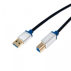 LogiLink Kabel Premium USB3.0 A/B, długość 2m