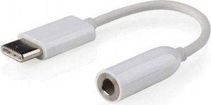 Gembird Kabel audio mini Jack żeński/3.5mm/USB/CM/biały