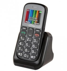 Media-Tech GRANDPHONE TELEFON GSM NA DWIE KARTY SIM DLA SENIORÓW