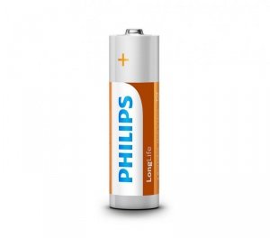Philips Baterie LongLife AA 4szt. folia