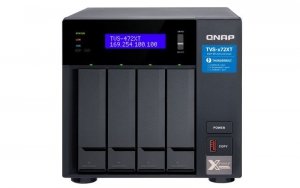 QNAP Serwer NAS TVS-472XT-PT-4G 4x0HDD 4GB 2x3.1Ghz 2xThunderbolt 3