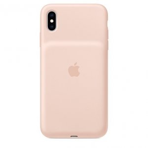 Apple Etui Smart Battery Case iPhone XS Max - piaskowy róż