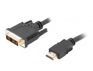 Lanberg Kabel HDMI(M)-DVI-D(M) 7.5 M czarny