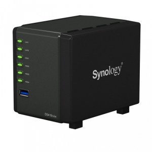 Synology NAS DS419slim 4x0HDD 512MB 1,33Ghz 2xUSB3.0 2xRJ45
