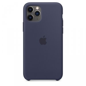 Apple Silikonowe etui do iPhone 11 Pro Max - nocny błękit