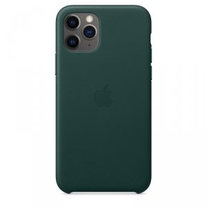 Apple Skórzane etui do iPhone 11 Pro - leśna zieleń