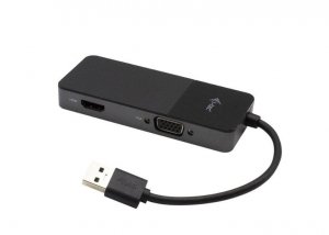 i-tec Adapter video USB 3.0 / USB-C Dual HDMI VGA