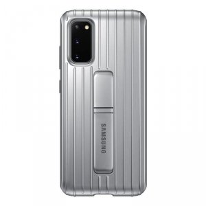 Samsung Etui Protective Standing Cover S20+ srebrne