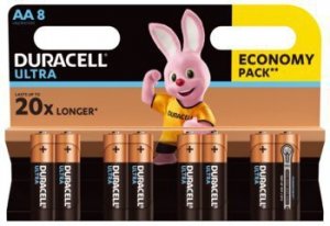 Duracell Baterie Ultra Power AA 8-pack
