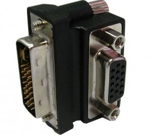 Delock Adapter VGA(F)- DVI-I(M)(24+5) DUAL LINK