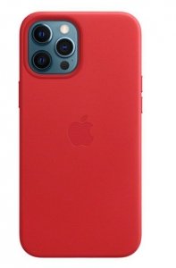 Apple Skórzane etui z MagSafe do iPhone'a 12/12 Pro- (PRODUCT)RED