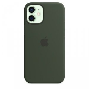 Apple Silikonowe etui z MagSafe do iPhonea 12 mini Cypryjska zieleń