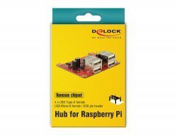Delock RASPBERRY KARTA PI USB MICRO(F)/USB