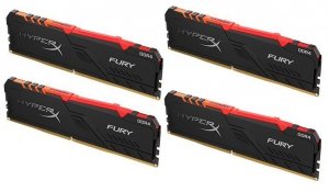 HyperX DDR4  Fury RGB 128GB/3600 (4*32GB) CL18
