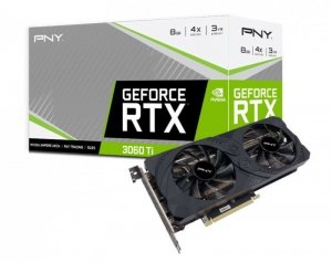 PNY Karta graficzna GeForce RTX 3060 Ti 8GB DUAL FAN