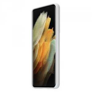 Samsung Etui Silicone Cover Light Gray do S21Ultra