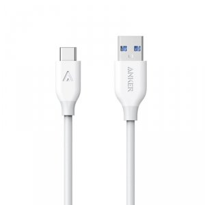 Anker Kabel PowerLine USB-C - USB 3.0 3ft UN biały