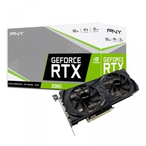 PNY Karta graficzna GeForce RTX 3060 12GB DUAL FAN LHR