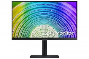 Samsung Monitor 24 cale ViewFinity S6 IPS 2560x1440 WQHD 16:9 1xHDMI 1xUSB-C 2xDP (In+Out) 1xUSB 3.0, 2xUSB 2.0 5ms HAS+PIVOT pł