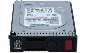 Hewlett Packard Enterprise Dysk twardy HPE 8TB SAS 7.2K LFF SC 512e DS HDD 819201-K21