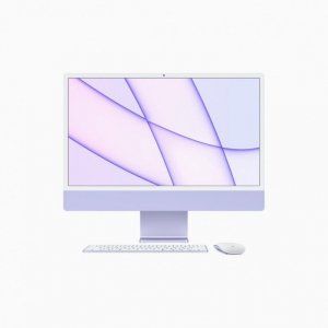 Apple 24 cale iMac: M1, 8/8, 8GB, 512GB - Fioletowy